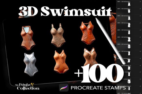 100 Procreate 3D Swimsuit Stamps: Unlock Creative Potential Without the Common Pitfalls