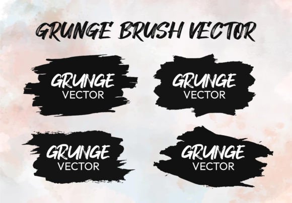 Grunge Stroke Brush Set Collections: A Creative Essential for Modern Design Projects